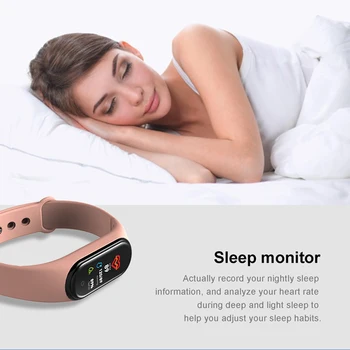 M4 Pro ceasuri Pentru Femei Barbati Smart Band Temperatura Corpului Test Brățară Inteligent Tensiunii Arteriale Monitor de Ritm Cardiac Sănătate Bratara