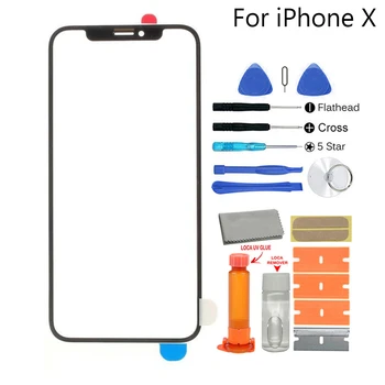 Fata de Sticla Touch Ecran Înlocuire Kit pentru iPhone X/XR/XS/XS MAX/11/11 PRO