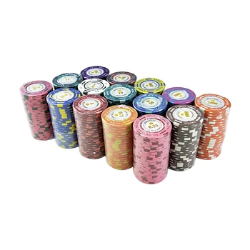 20BUC/Multe Chips-uri de Poker 14g Dolarul american Lut Lipicios Monedă Baccarat Mahjong Texas Hold ' em Poker set Pentru Jocul de Chips-uri de Culoare Coroana Yernea