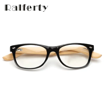Ralferty Mici de Aur din Lemn Rame Ochelari Ochelari de Bambus Optice Rama de Ochelari Pentru Femei, Bărbați Spectacol oculos de grau gafas