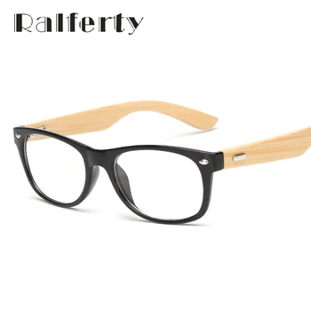 Ralferty Mici de Aur din Lemn Rame Ochelari Ochelari de Bambus Optice Rama de Ochelari Pentru Femei, Bărbați Spectacol oculos de grau gafas