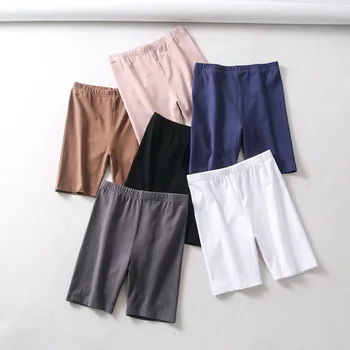 FATIKA 2019 Primavara-Vara Noi Femeile de Moda Solidă Talie Elastic Pantaloni Casual, Skinny, pantaloni Scurți, Pantaloni pentru Femei