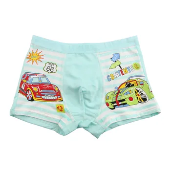 5pcs/lot Solid de Culoare Băiatul Chilotei de Bumbac Copii Respirabil Chiloți Boxer Chilotei Pentru Baieti Copii pantaloni Scurți Pantaloni