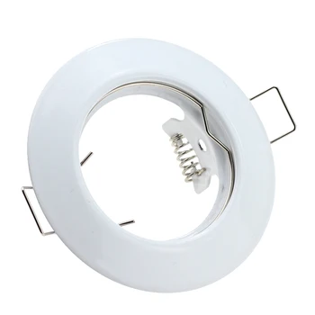 10BUC Vânzare Fierbinte LED Downlight Cadru Încastrat Spot de Lumină Lampă cu Halogen LED Bază GU10 Plafon de Lumină la fața Locului de Montaj MR16 Prindere