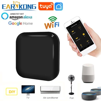 EARYKONG Tuya WiFi IR Control de la Distanță pentru aparat de Aer Conditionat TV Fan Smart Home Universală cu Infraroșu la Distanță , Suport Alexa de Start Google