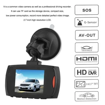 Promovare de înaltă calitate Auto DVR G30L Camera Auto Recorder Dash Cam G-senzor IR Noapte Viziune