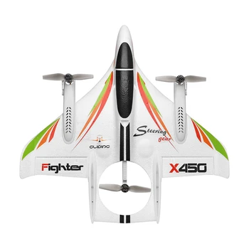 MARE PUTERE STAR XK X450 Avion VTOL 2.4 G 6CH EP0 450mm 3D/6G Modul de Comutare Acrobație Anvergura Multi-rotor și mai Multe RTF