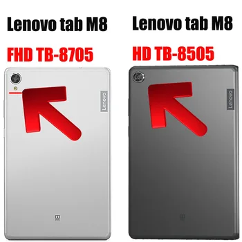 PU piele slim case Pentru Lenovo Tab M8 TB-8505F TB-8505X Tablet magnetic stand caz Acoperire