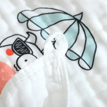 6 Straturi din Bumbac Față de Copil Prosop Nou-Servetele Baby Prosop Copil Șervețel Copii Sugari Lucruri pentru nou-Nascuti Baby Prosop Set Pătrat