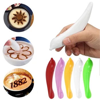 Electrice Latte Art Pen Tort de Cafea Spice Pen Decor Tort de Cafea produse de Patiserie de Copt Instrument MYDING