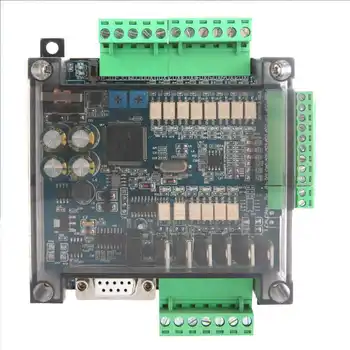 Controler Logic programabil de Control Industrial Bord FX3U 14MT Analog 6AD+2DA 24V DC 1A Motor Controller panou de Control
