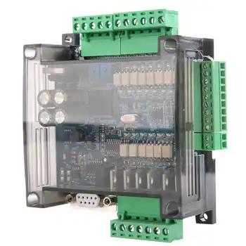 Controler Logic programabil de Control Industrial Bord FX3U 14MT Analog 6AD+2DA 24V DC 1A Motor Controller panou de Control