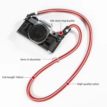 Universal SLR Curea Curea Nailon Coarda Agățat de Gât Curea de Umar Curea Curea Retro Durabil Puternic pentru Nikon Sony Tun
