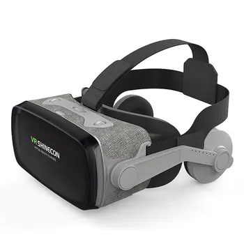 SC-G07E Casque 9.0 VR Ochelari de Realitate Virtuală 3D Ochelari Google Carton VR Căști Pentru 4.0-6.3 Inch Smartphone
