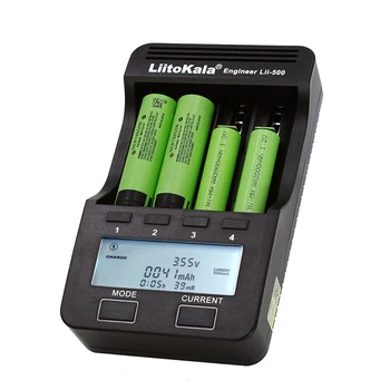 Liitokala Lii-500 18650 incarcator, încărcare 1.2 V 18650 de 3.7 V, 3.2 V 3.85 V AA / AAA 26650 16340 25500 NiMH baterie de litiu, încărcător