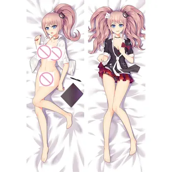 Anime Danganronpa pernă Acoperă Dakimakura caz băiat Cool Sexy Nanami ChiaKi 3D față-verso, lenjerie de Pat Îmbrățișându Corp față de pernă DM01
