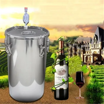 XMT-ACASĂ 20L termostatic berii cu alcool de vin face găleată garnituri hidraulice apă sigilate fermentare fermentat rezervor 1 buc