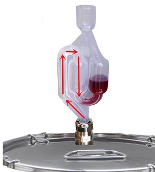 XMT-ACASĂ 20L termostatic berii cu alcool de vin face găleată garnituri hidraulice apă sigilate fermentare fermentat rezervor 1 buc