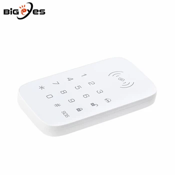 PGST Wireless 433MHz Tastatura Touch de Sprijin Tag-uri RFID Parola Wireless Keybord pentru Securitate Sistem de Alarmă Intrus de Alarmă Antifurt