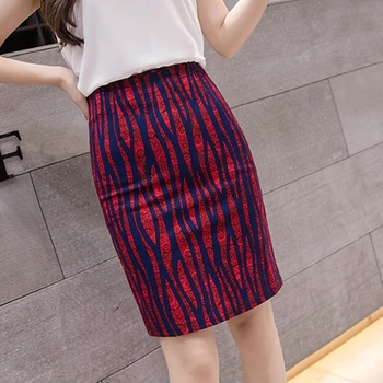 SEXMKL Femei Talie Inalta Fusta Creion 2020 coreeană de Moda cu Dungi, Fuste Office Lady Bodycon Mini Streetwear Fusta Plus Dimensiune Jupe