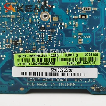 UX31E placa de baza REV3.2 i7-2677 4 g memorie pentru ASUS UX31E placa de baza laptop UX31E placa de baza placa de baza UX31E Teste OK