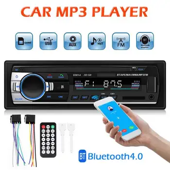 Masina de Radio Autoradio 1 din Ecran LCD Stereo Auto MP3 Player Auto cu Radio In Bord Bluetooth Aux USB FM Radio Receptor Coche