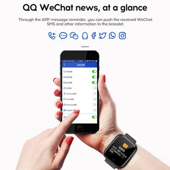 Y68 D20 Inteligent Ceas rezistent la apa de Fitness Tracker Monitor de Ritm Cardiac tensiunea Arterială Bluetooth Smartwatch Pentru Apple IOS Android