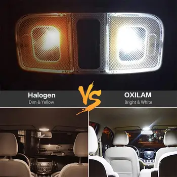 10buc Canbus T10 LED Bec W5W Lampa LED pentru Nissan Juke, Qashqai j11 Murano Rogue de Înmatriculare de poziție Laterale de iluminare Interioară