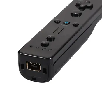 Telecomanda Wireless Pentru Wii Built-in Motion Plus Gamepad Cu Silicon Cazul Senzor de Mișcare 2018
