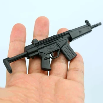 1/6 Scară 4D Asamblate Arma Model de Carabina Arma HK53 Model de Jucărie Pentru 12 inch Soldat Figura Colectia de Accesorii