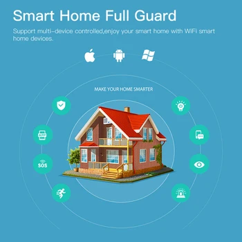 Tuya ZigBee Inteligent Fereastra, Ușa, Poarta Senzor Detector De Viață Inteligentă Tuya Aplicația Smart Home Securitate Alarmă Sistem