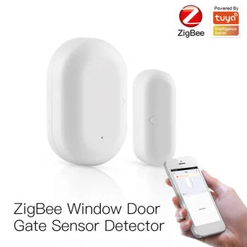 Tuya ZigBee Inteligent Fereastra, Ușa, Poarta Senzor Detector De Viață Inteligentă Tuya Aplicația Smart Home Securitate Alarmă Sistem