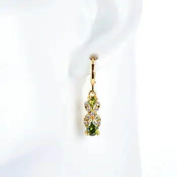 Apă-diamant în formă de cercei pentru femei 2020 aur de 14k perola picătură cercei moda bijuterii pentru petrecerea de nunta cadouri de Craciun
