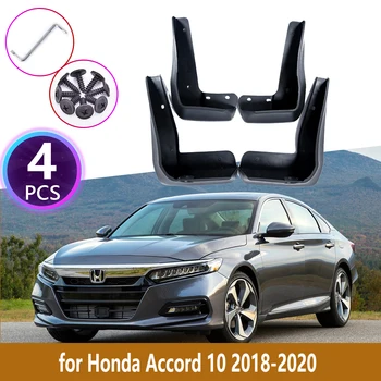 4BUC Spate Noi Apărători de noroi Pentru Honda Accord 10 2018 2019 2020 Placare Stropi de Noroi aparatori de Noroi Mudflap Proteja Accesorii Auto