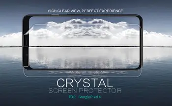 2 buc/lot pentru Google Pixel 4 NILLKIN Super Cristal clar de film protector Anti-Orbire Mată ecran protector de film pentru Pixel 4
