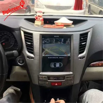 PX6 128 ROM Tesla stil Android 9.0 Mașină de Navigare GPS Pentru Subaru Legacy Outback 09to14 capul unitate multimedia radio casetofon