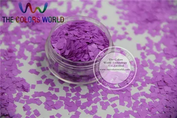N-3 Dimensiuni de 2,5 mm, Rezistent la Solvenți Neon de culoare Violet cu Sclipici formă Pătrată paiete pentru Unghii și DIY supplies1pack=50g