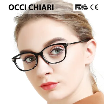 OCCI CHIARI Femei Lumina Albastră de Blocare Ochelari Optice Cadru 2020 Tendință Produsul Blu-ray Protecția Ochilor Ochelari de Miopie Ochelari de vedere
