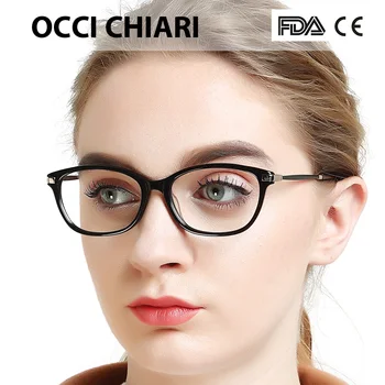 OCCI CHIARI Femei Lumina Albastră de Blocare Ochelari Optice Cadru 2020 Tendință Produsul Blu-ray Protecția Ochilor Ochelari de Miopie Ochelari de vedere