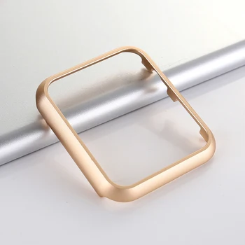 Aluminiu de înaltă Calitate din Aliaj de Metal Protector Caz Acoperire Perfect se Potrivesc pentru Apple Watch Seria 3 2 1 38 42mm pentru iWatch Cadru de culoare