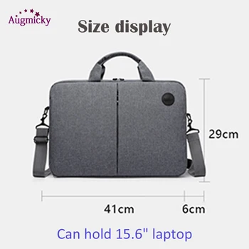 Laptop Geanta de Umar de Călătorie Notebook Messenger Transporta Maneca Caz pentru Dell Macbook Air HP 15.6 inch Femei Barbati Geanta Servieta