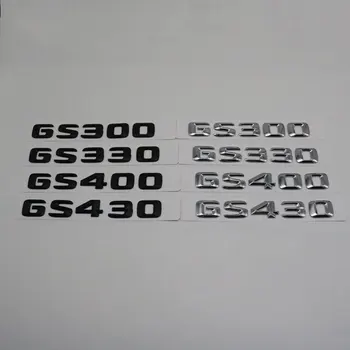 ES300 ES330 ES350 ES430 IS250 IS300 LS400 SC430 Emblema Auto Autocolant Spate Portbagaj Crom Argintiu Negru Logo-ul Insigna Decal Pentru Lexus