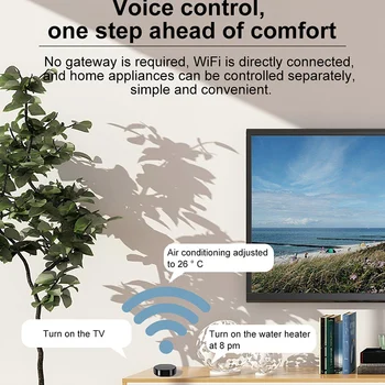 WiFi IR de Control Acasă Inteligent Infraroșu fără Fir la Distanță de Control Vocal Tuya Munca APP Smart Home Viata