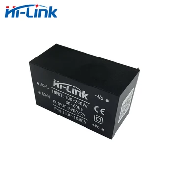 Transport gratuit Hi-Link nou 5pcs 220v 5V 2A 10W AC DC izolat de comutare pas în jos modul de alimentare AC DC converter nomu hlk-10M05