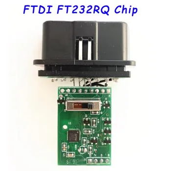 Cip FTDI FT232RL FT232RQ pentru Fiat KKL Auto OBD2 de Diagnosticare Auto Cablu pentru VAG Ecu Masina Scanner Tool 4 Comuta Modul USB Interfac