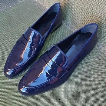 Pantofi barbati Nou pentru 2020 Bărbați de Înaltă Calitate din Piele Pu de Siguranță de Pantofi de Moda de sex Masculin Vinage Classic Loafer Pantofi Soulier Homme HC719