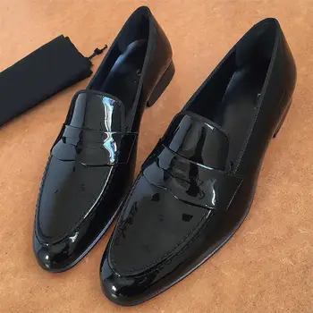 Pantofi barbati Nou pentru 2020 Bărbați de Înaltă Calitate din Piele Pu de Siguranță de Pantofi de Moda de sex Masculin Vinage Classic Loafer Pantofi Soulier Homme HC719