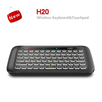 H20 touch față-verso mini tastatura wireless ecran Complet tactil de 3 organizat de iluminare reglabilă Auto-rotație