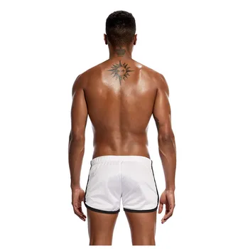 Moda Clasic Solid Mesh Shorts pentru Bărbați Boxer Rapid Uscat Retailer Trunchiuri de Vară Talie Elastic Mens pantaloni Scurți Lenjerie de Chiloți