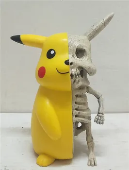 Pikachu cifre Spoof os pokemon jucarii model de papusa 12CM